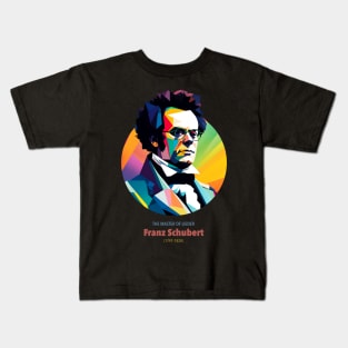 Franz Schubert in WPAP Kids T-Shirt